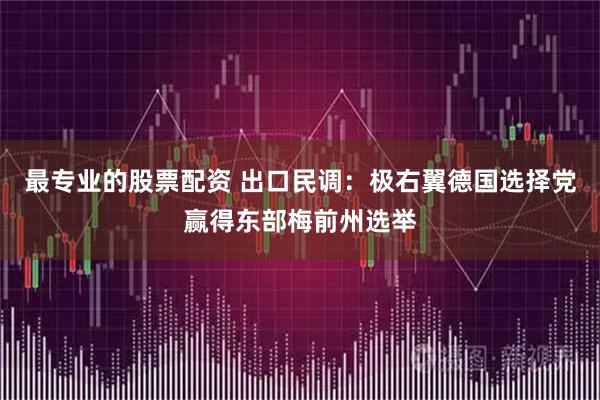 最专业的股票配资 出口民调：极右翼德国选择党赢得东部梅前州选举